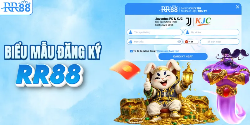 TRANG CHỦ RR88 20 Biểu mẫu đăng ký RR88