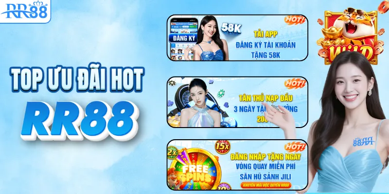 TRANG CHỦ RR88 19 Top ưu đãi hot nên tham gia tại RR88